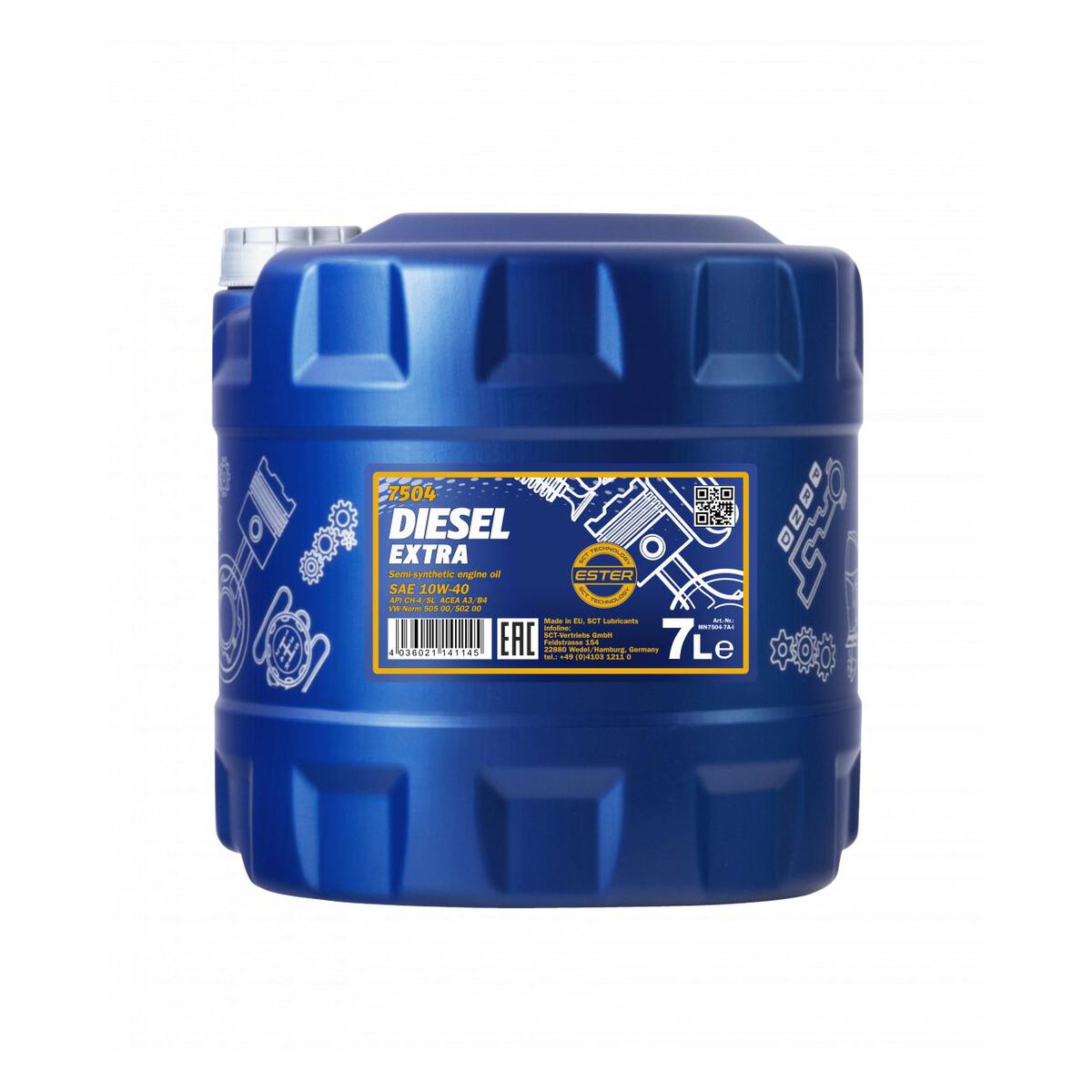 MANNOL Diesel Extra 10W-40 7504